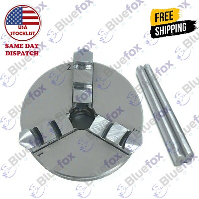 65 MM 3 Jaw Mini lathe Chuck Self Centering Chuck 65mm Dia M14 X 1 Unimat Thread