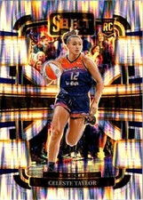 Celeste Taylor 2024 WNBA Select Silver Flash Concourse Rookie Card #16 - Mercury