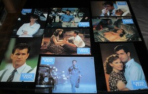 FOREVER YOUNG Lobby Card Set German Mel Gibson, Jamie Lee Curtis