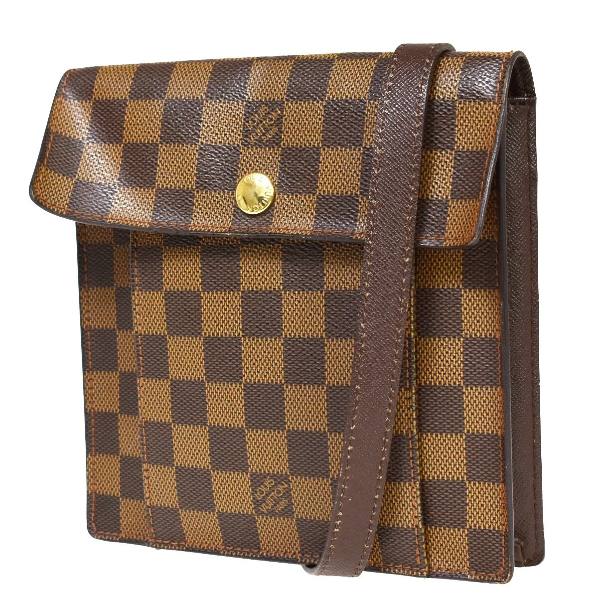 LOUIS VUITTON Pimlico Mini Shoulder Bag Damier Ebene Leather BN