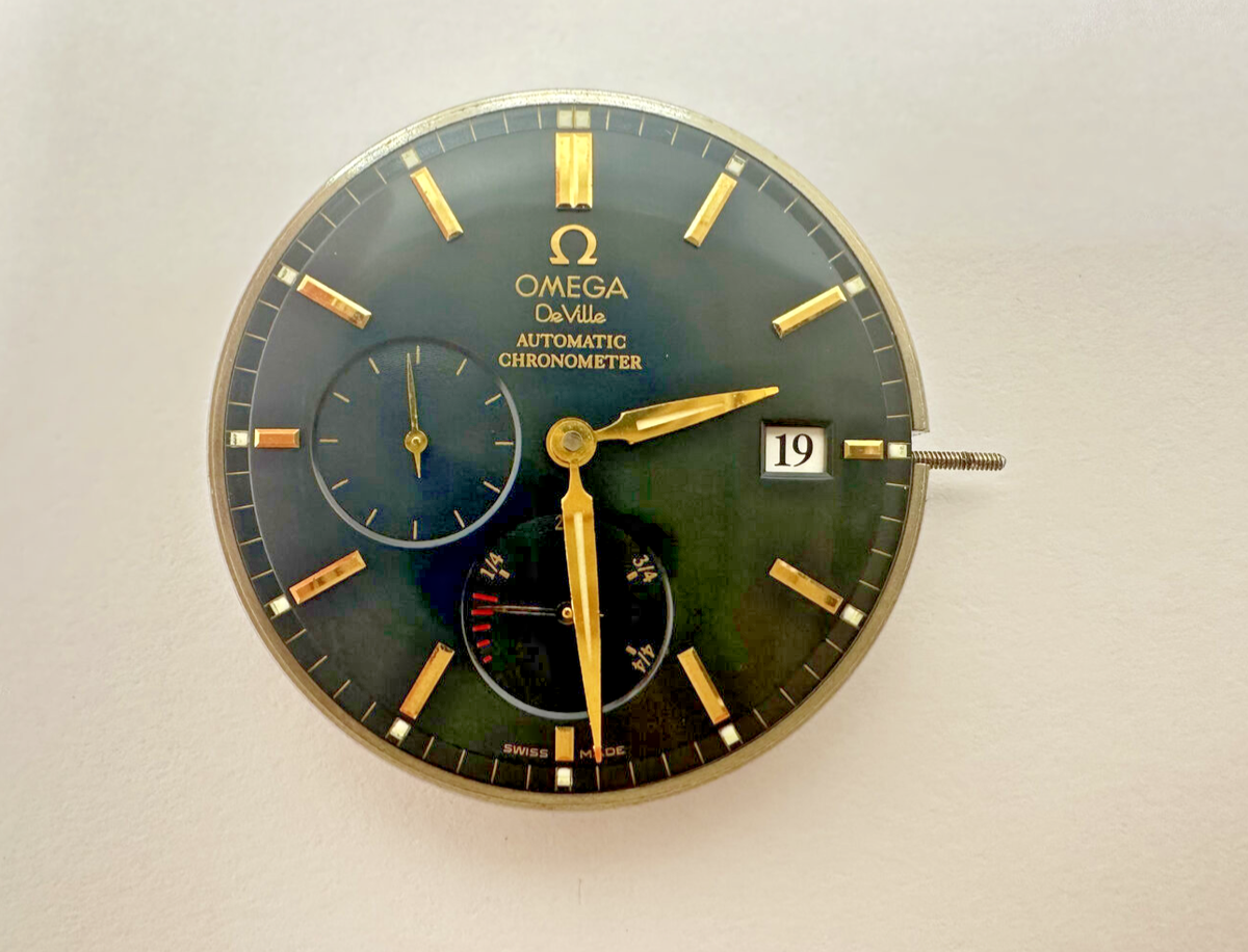 Original Omega De Ville Caliber 2627 Chronometer Movement, Black