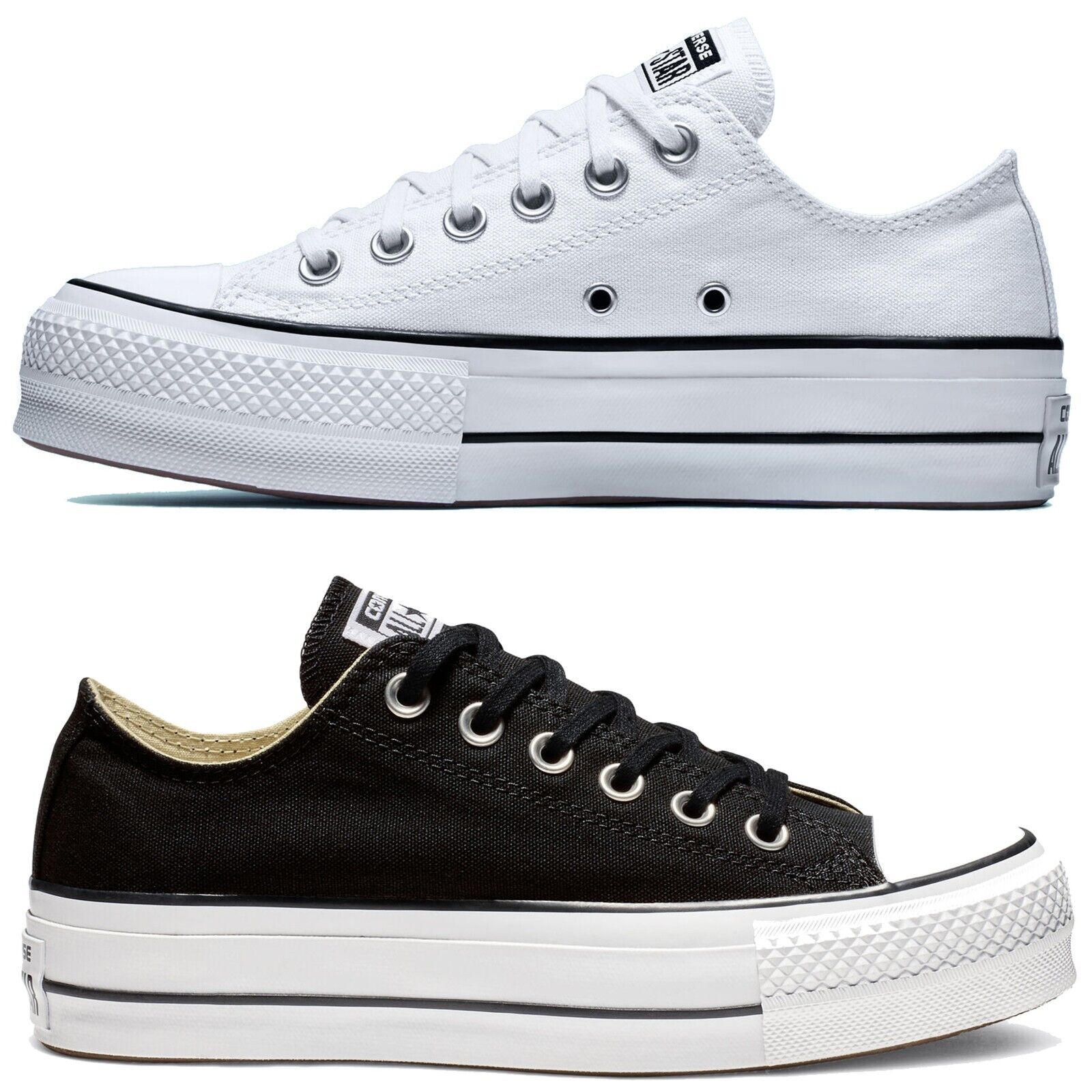 CONVERSE Women&#039;s Chuck Taylor Star Lift Canvas Low Top Sneakers |