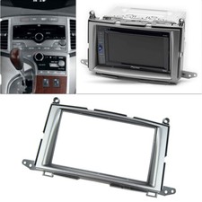 Auto Stereo Radio Bezel Panel Dvd Trim Fascia Fit For Toyota Venza 2008-2011