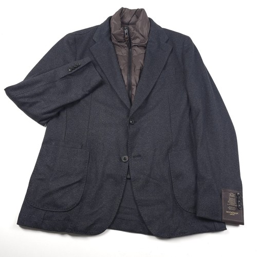 $1095 Windsor Triest J4 Removable Inlay Sport Coat Blazer Jacket Mens 42 (EU 52) - Picture 2 of 15