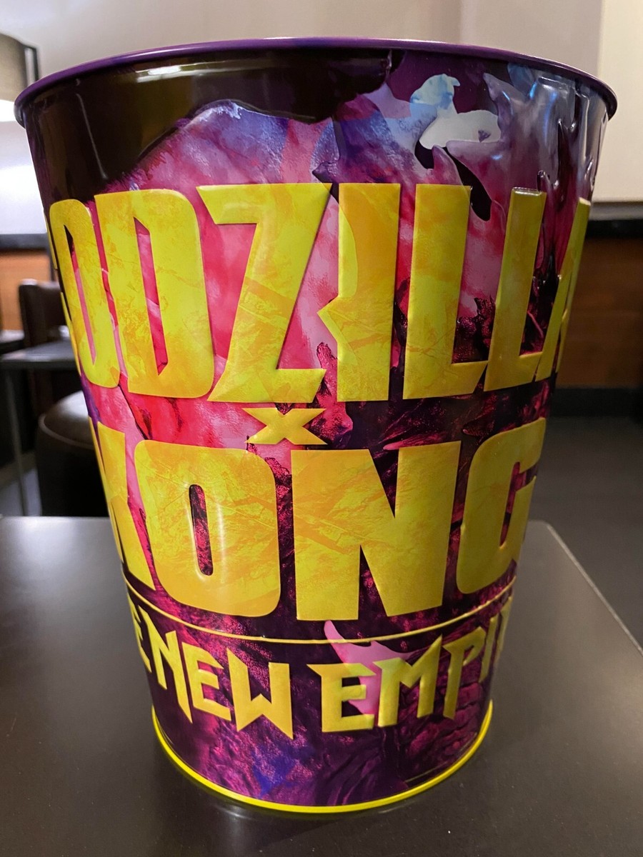 Godzilla X Kong The New empire 3D Tintub Jumbo Popcorn Bucket