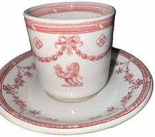 Vintage Dunn Bennett & Co Ritz  Carlton  Hotel  Porcelain Cups And Saucers