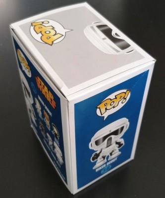 Funko Star Wars BIKER SCOUT Pop! Vinyl Bobble Head #38 (VAULTED