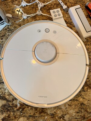 Roborock S5 Robot Vacuum with Mop LiDAR Navigation 2000Pa - White ** Read Descr.