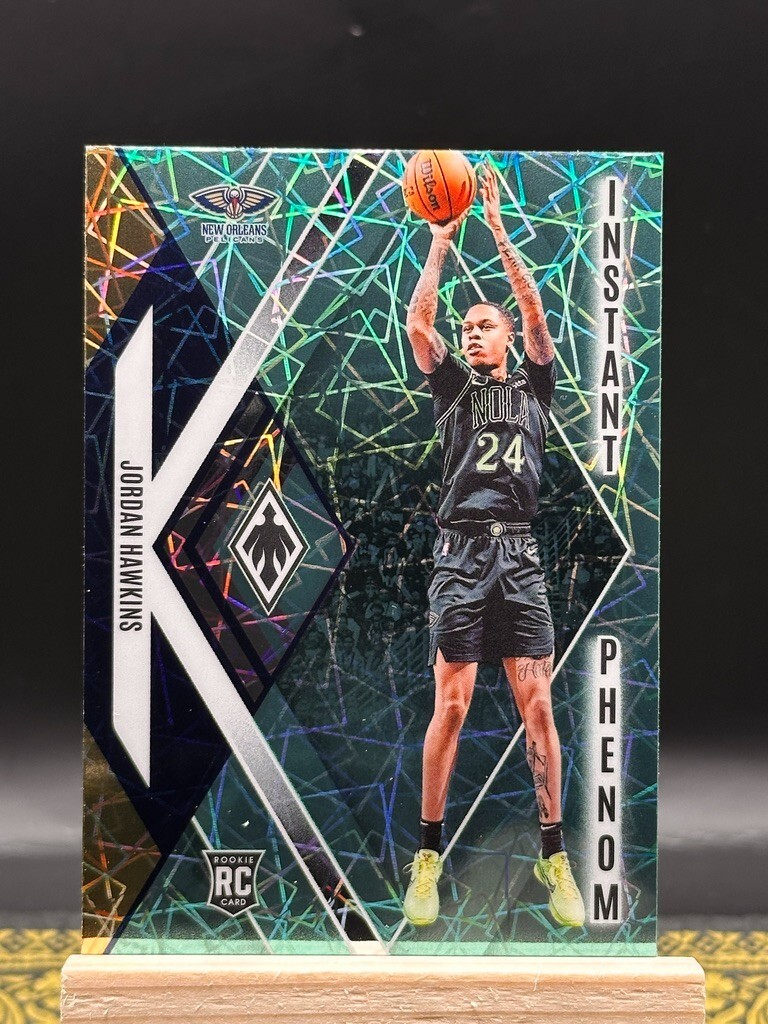 2023-24 Phoenix Basketball - Jordan Hawkins RC - Teal Laser Instant Phenom - 14