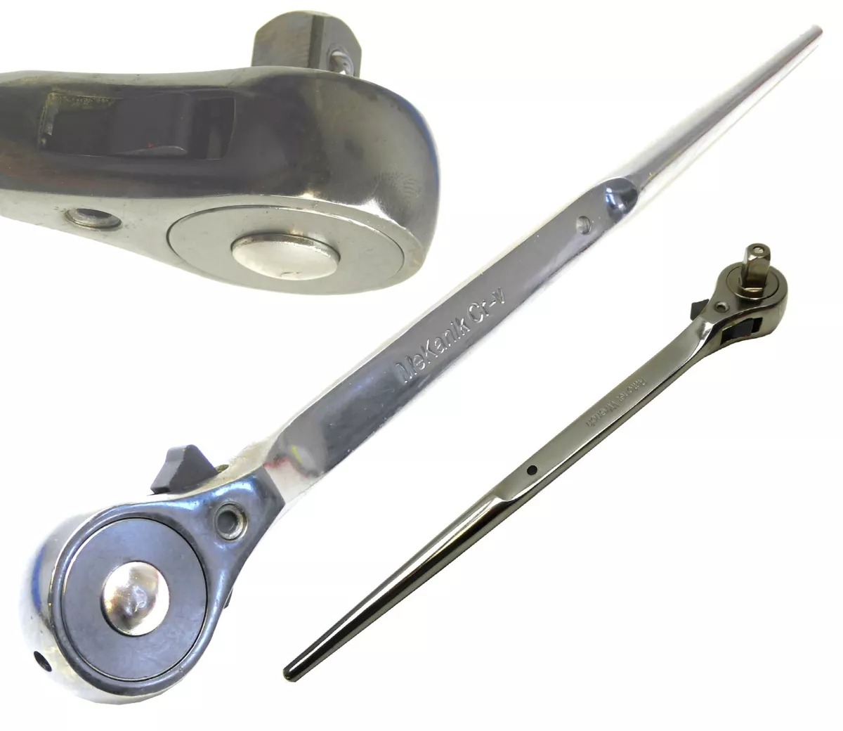 Chrome Ratchet Podger Spanner 1 2
