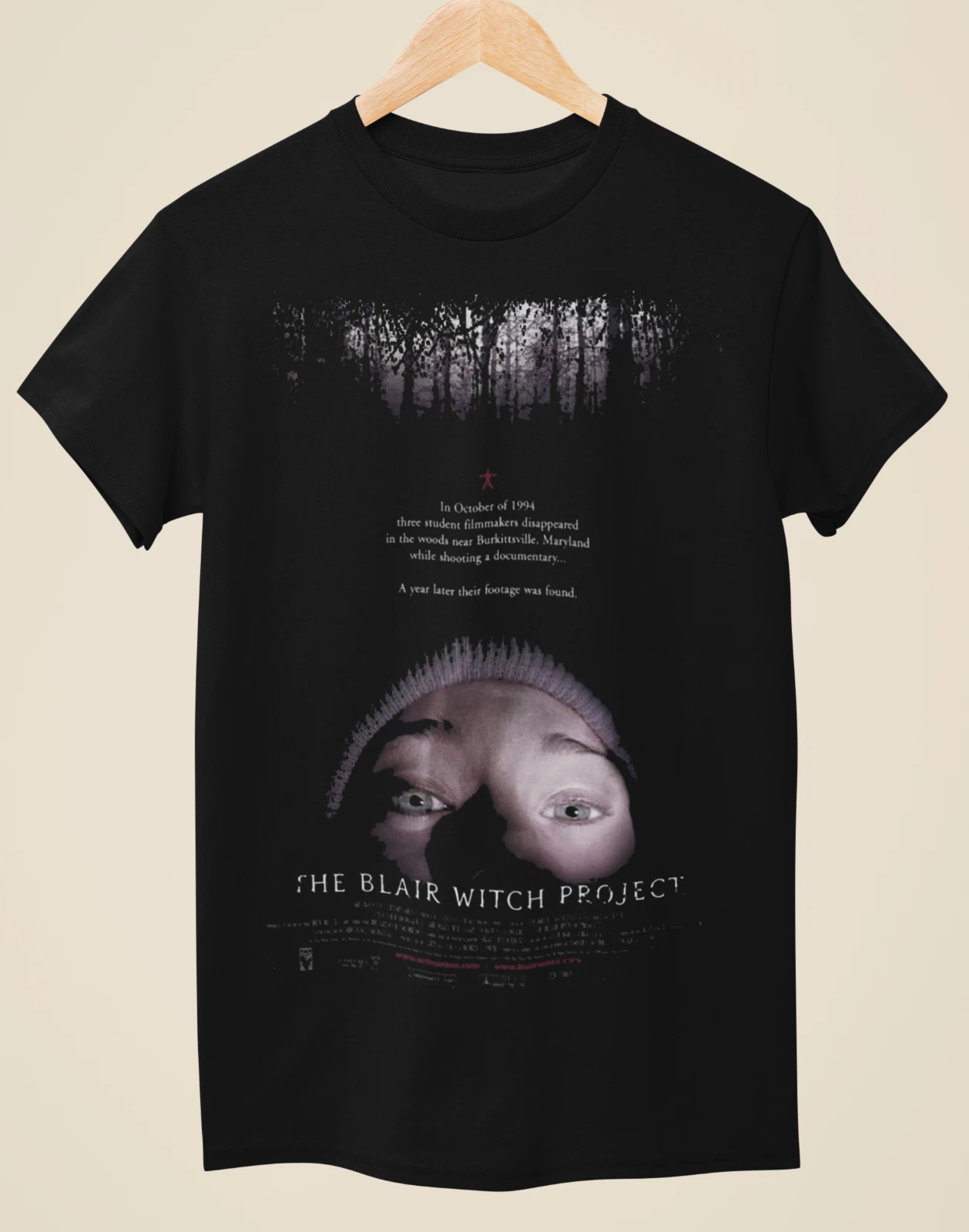 The Blair Witch Project - Movie Poster Inspired Unisex Black T-Shirt
Opens in a new window or tab