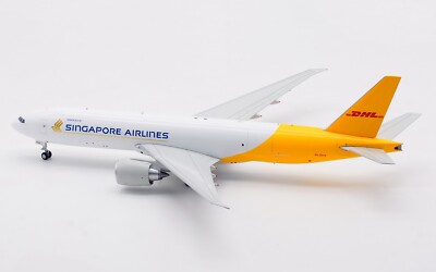 JC Wings 1:200 シンガポール航空 DHL B777F 9V-DHA JC Wings 1:200 SINGAPORE AIRLINES DHL Boeing B777F Diecast