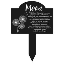 Mom Cemetery Decorations for Grave Grave Markers Grave Markers for Cemetery f...