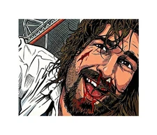 WWE Mick Foley Mankind Wrestling Water Resistant Sticker WWF WCW AEW NXT TNA
