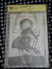 Amazing Spider-Man #1 Virgin Variant Exclusive Signed CLAYTON CRAIN CBCS 9.8
