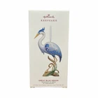 2019 Hallmark Great Blue Heron Ornament - The Beauty of Birds - 15th Anniversary