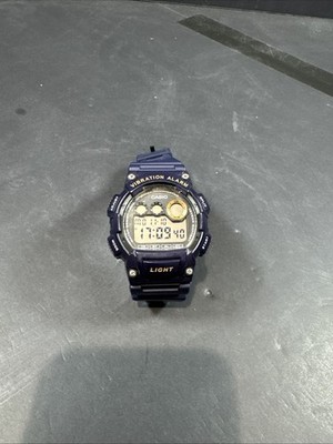 CASIO Super Illuminator 3416 W-735H Quartz Digital Men's Watch New Battery