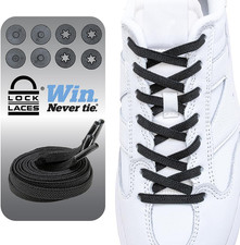 Flat Laces No Tie Elastic Shoelaces   Stylish No Show for Casual  Fashion Shoes