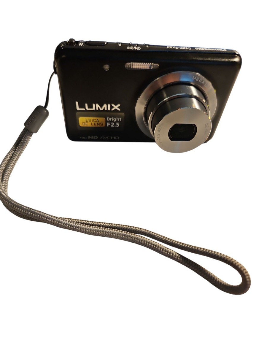 Panasonic LUMIX DMC-FX80 12.1 MP Full HD Digital Camera - LEICA