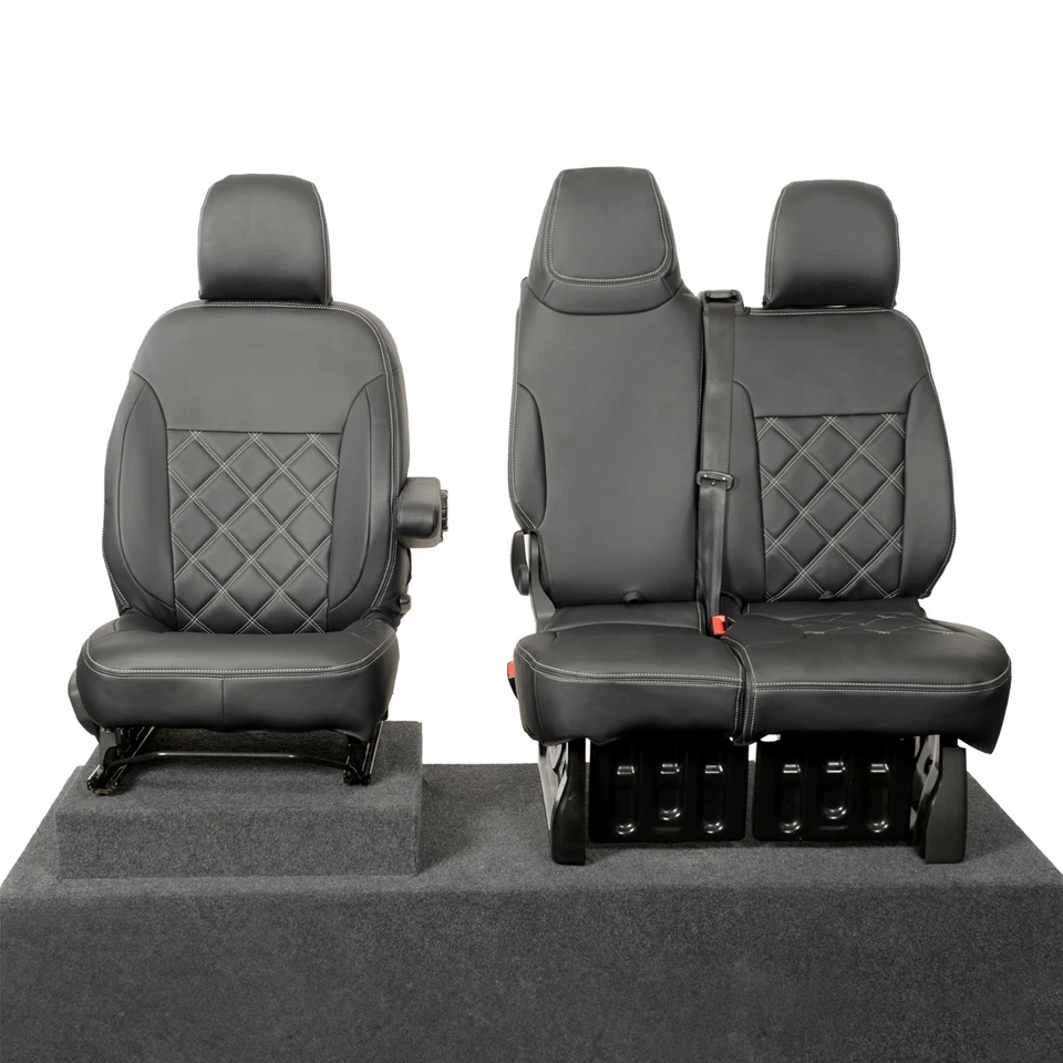 FUNDAS ASIENTO DELANTERO RENAULT TRAFIC SPORT BUSINESS+ (2025+) BENTLEY CUERO SINTÉTICO 639 Foto 2 de 4
