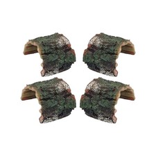 4 PCS Reptile Platform Betta Cave Shelter Aquatic Turtle Basking