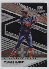 2020 Panini Elite Extra Edition Opti-Chrome Holo Prizm Werner Blakely #118 0bt4