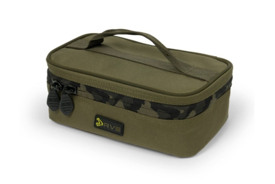 Avid RVS 8-Pot Hookbait Pouch -Carp Fishing Luggage-Hookbait Tubs -Free Delivery