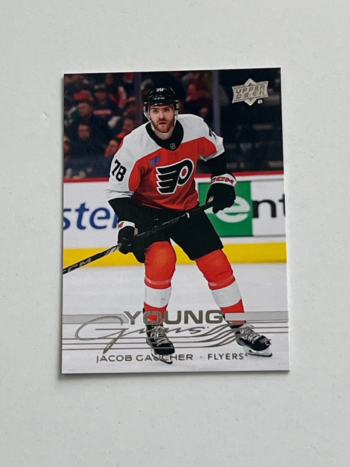 2025-26 UPPER DECK YOUNG GUNS #225 JACOB GAUCHER - PHILADELPHIA FLYERS
