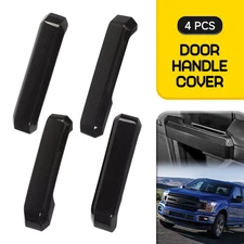 Inner Door Handle Cover Carbon Fiber For 2015- Ford F150 Interior Accessories