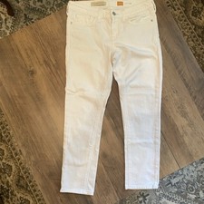 pilcro and the letterpress Anthro White Jeans Size 27