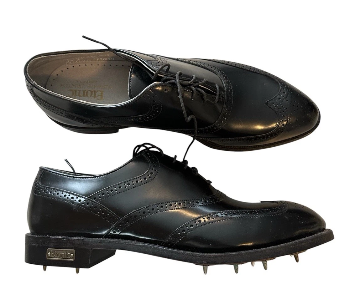 Etonic Golf Shoes for Men with Upper Leather 12 US Shoe for  display picture 2
