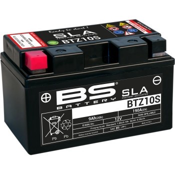 BS BATTERY SLA Factory- Activated AGM Maintenance-Free Battery BTZ10S (YTZ)