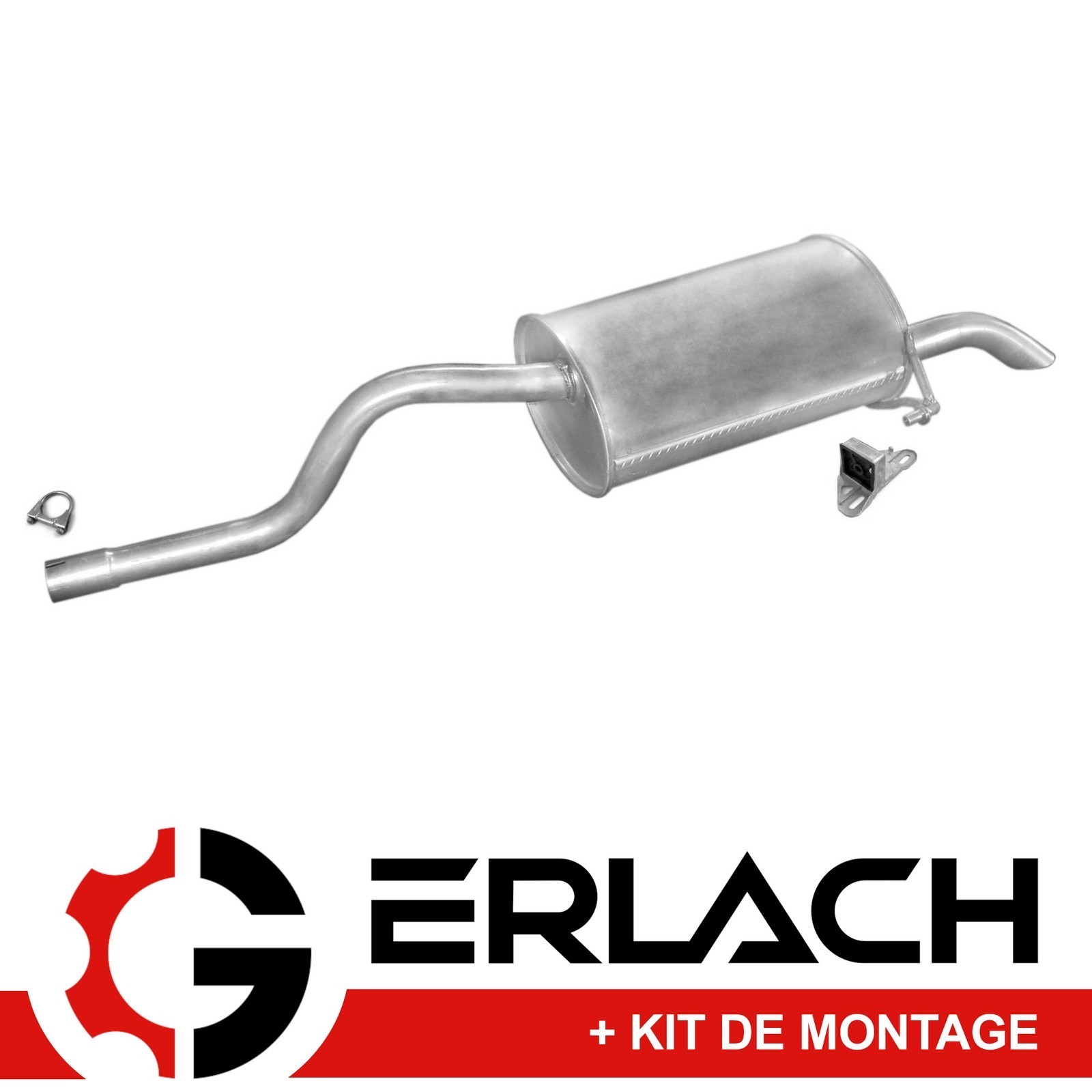Silencieux arriere pour Renault Clio II 1.4 pot echappement essence 719