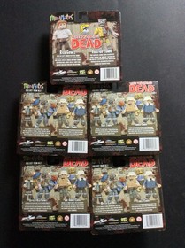 Lego Walking Dead MiniMates Two Pack Lot/Includes SDCC Variant/5 Total