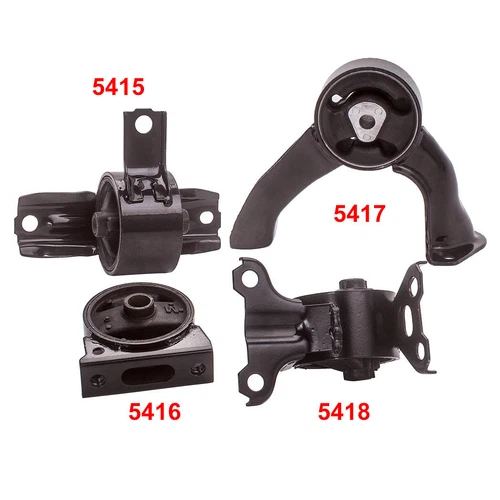 Engine Motor Mounts & Transmission Mount for Jeep Patriot (MK) Compass L4 2007-2