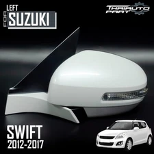 Side Electric Mirror White Left LH Fit Suzuki Swift 2012-2017 GLS