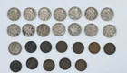 NICKEL TYPES Lot Liberty V 5¢ Buffalo 5¢ Indian Head Cent Pennies