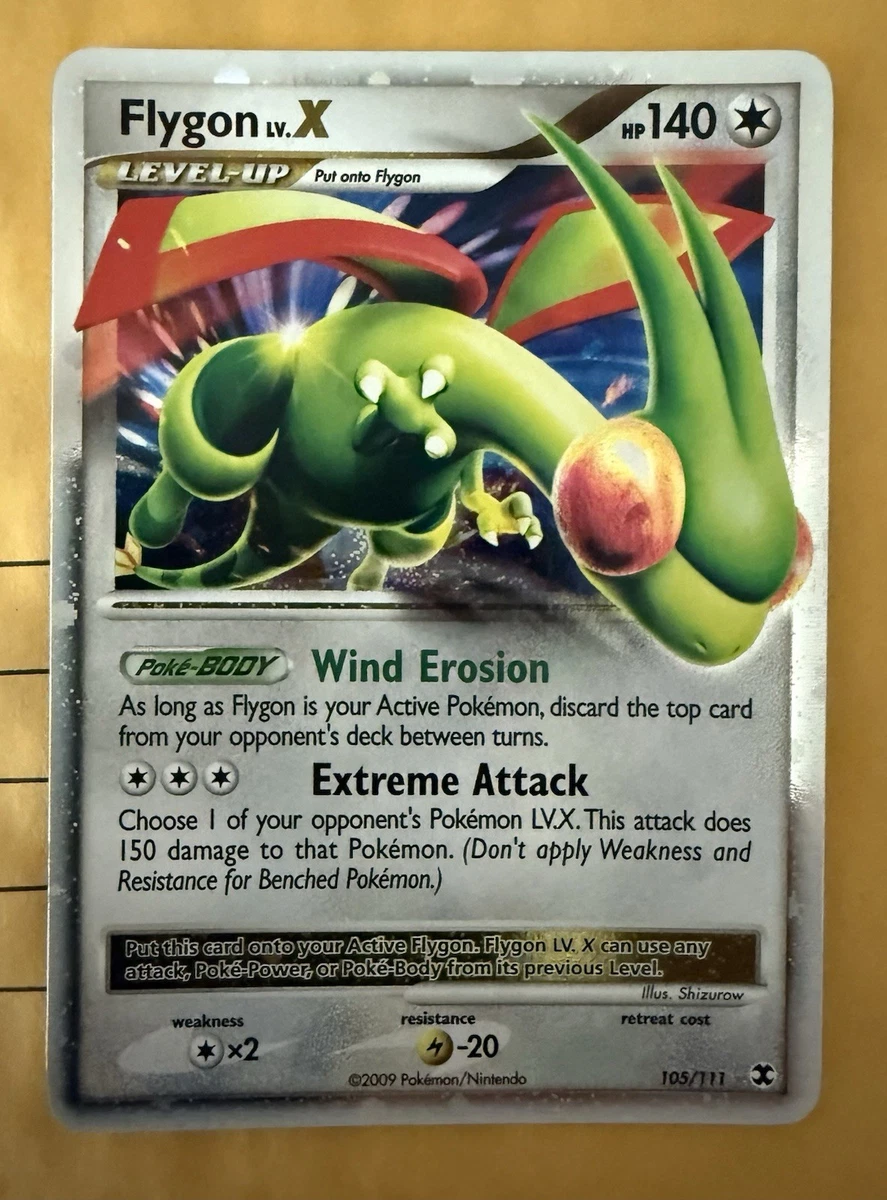 Flygon LV.X Pokémon TCG Cards for sale | eBay