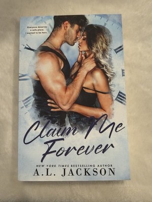 A. L. Jackson Signed Claim Me Forever Trade Paperback 2023 Romance Novel