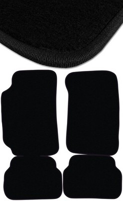Avery Touring Black Carpet Front & Rear Floor Mats for 1986-1989 Celica #uK