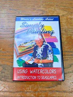 #ad Frank Clarke Simply Painting Using Watercolors Introduction to Seascapes DVD $9.31