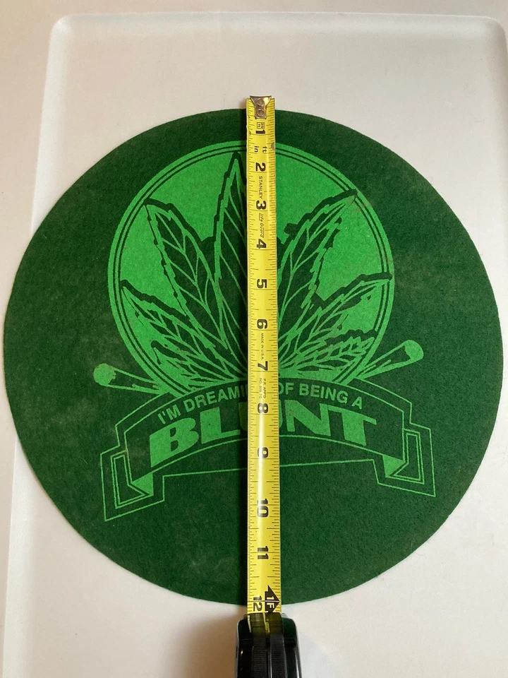Vtg Turntable Slipmat I'm Dreaming of Being A Blunt 12" Vinyl Record - Image 3 of 4