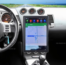 10 Rotatable Car Stereo Radio For Nissan 350z 2003-2009 Carplay Android 15 Gps