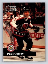 1991-92 Pro Set - Paul Coffey #312 Pittsburgh Penguins Hockey Card