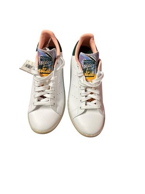 Adidas Women's Stan Smith ''White Collegiate Green'' size 8