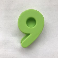 Sesame Street Cookie Monster  Case On The Go Numbers  - 9 Nine Replacement Part