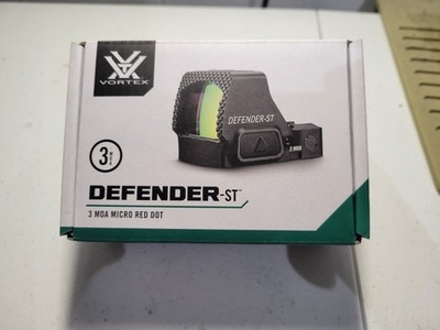 Vortex Defender ST 3 MOA Red Dot Sight, Very Lightly Used