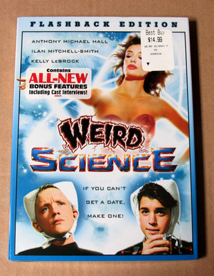 Weird Science (DVD, 1985, Flashback Edition) BRAND NEW/SEALED w/ Slipcover FREE