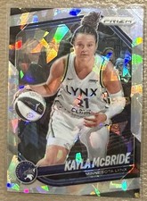 2025 Panini Cracked Ice Prizm Kayla McBride #45 Minnesota Lynx Basketball Card