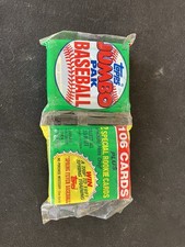 Topps Jumbo Pack Baseball Cards